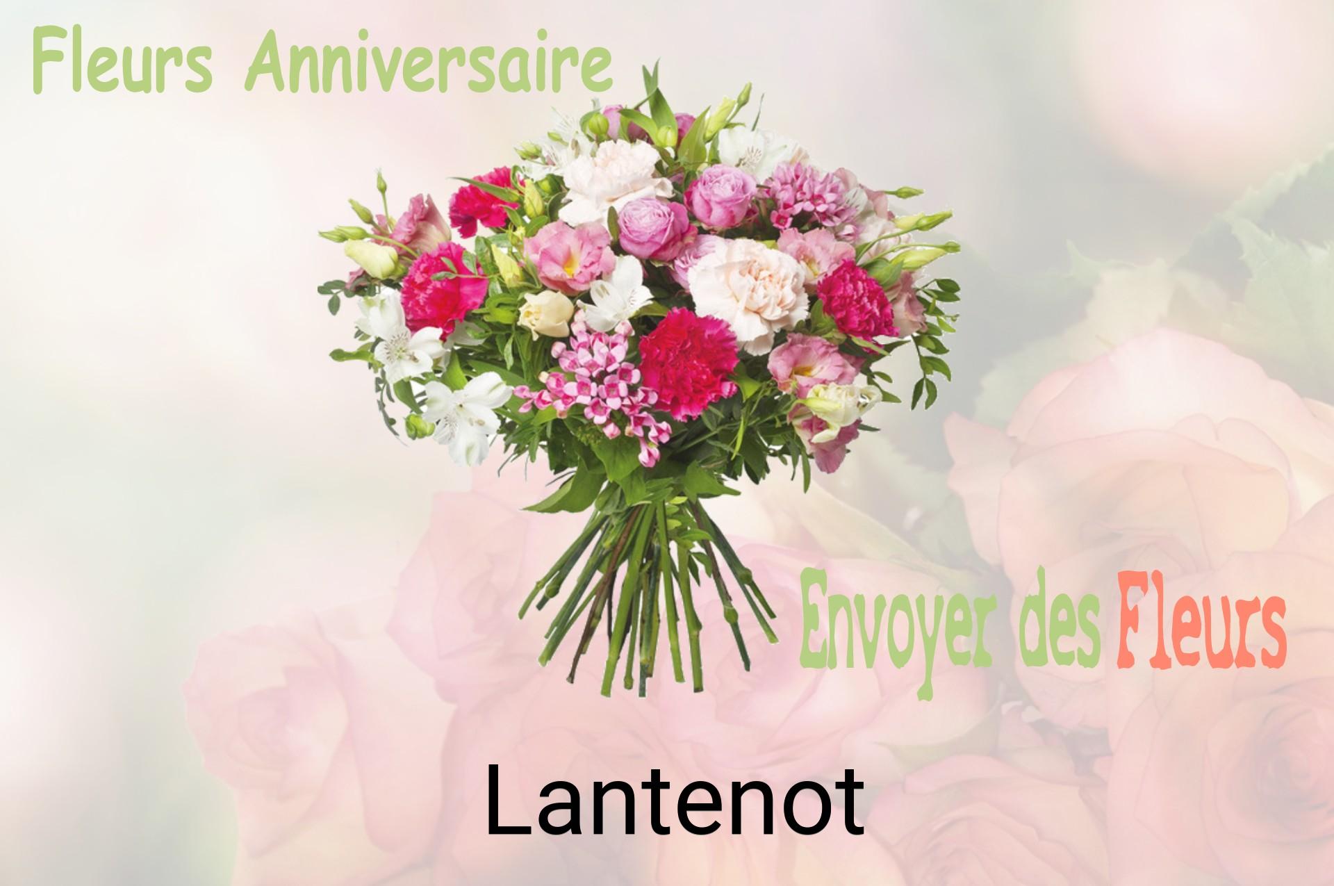 Bouquet de fleurs d’anniversaire livré à Lantenot