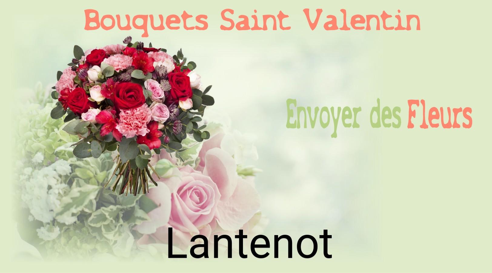 Roses de Saint-Valentin livrées à Lantenot